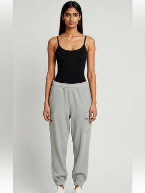 Bench Light Gray Waffle Cargo Joggers